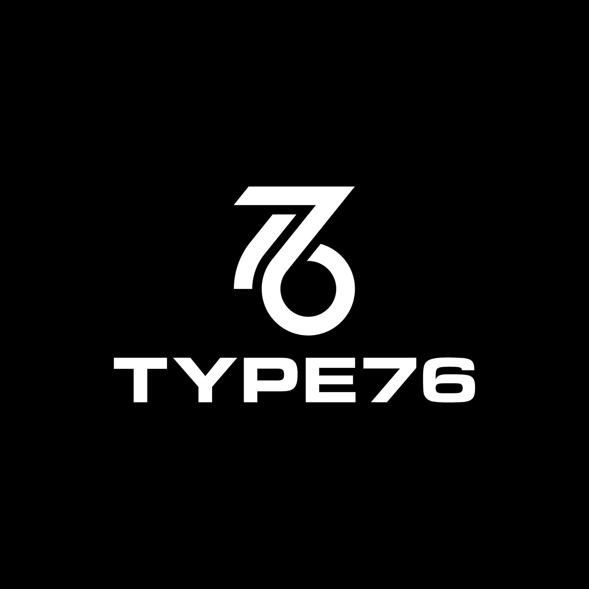 Type76 logo - Bauforts digital font foundry focused on precise, contemporary type design.